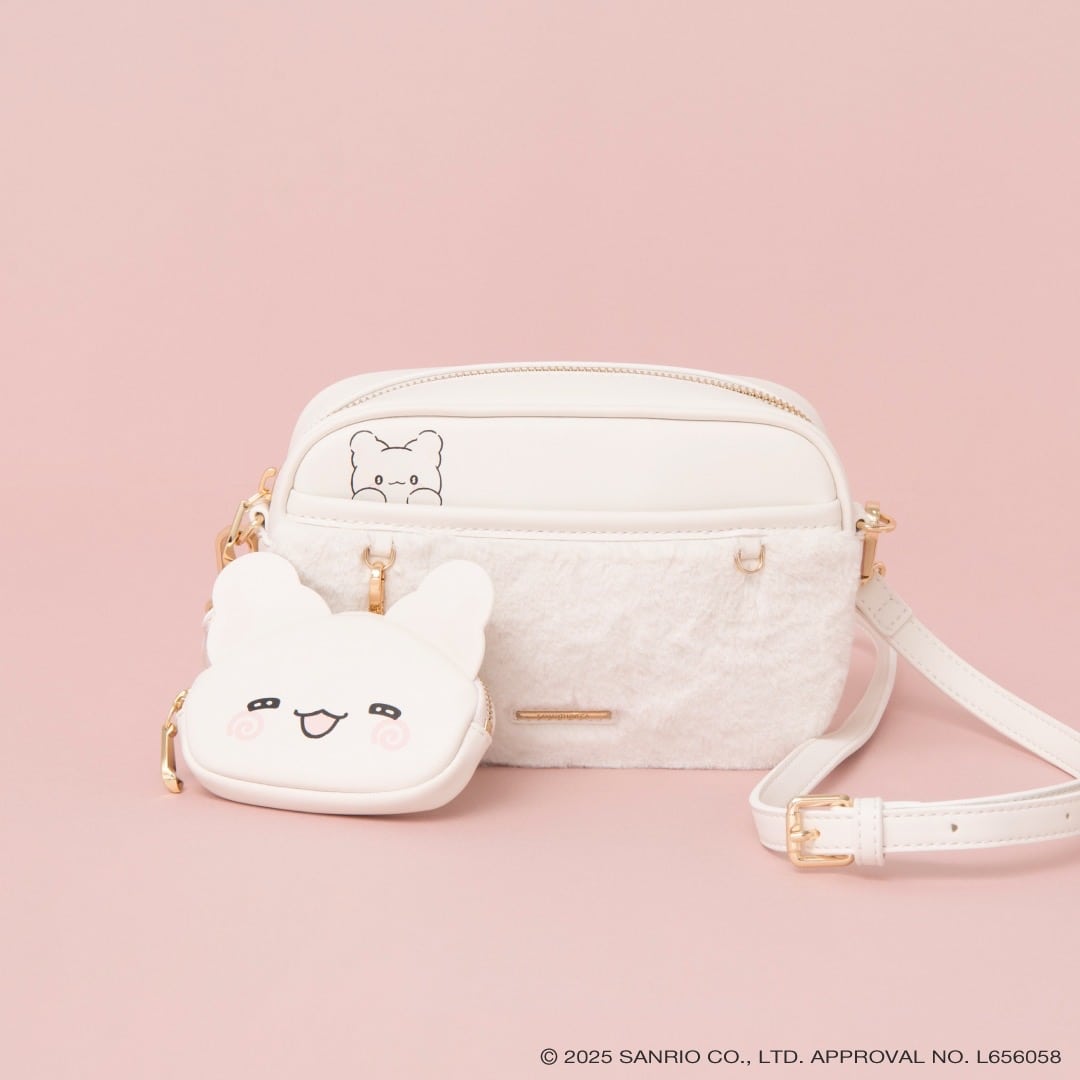 はなまるおばけコレクション ショルダーバッグ【ホワイト】(ホワイト