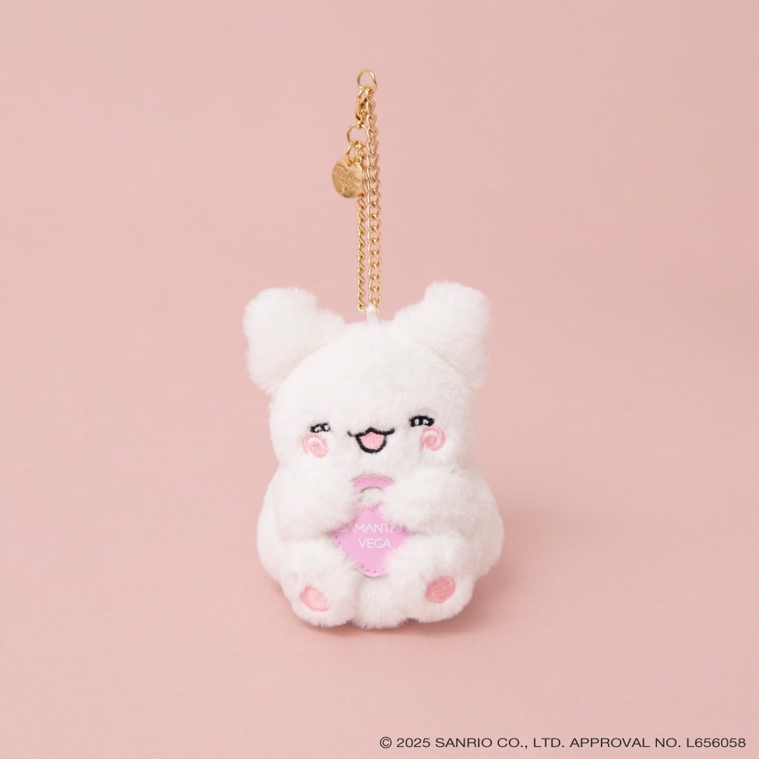 SAMANTHAVEGA はなまるおばけ ハンドバッグ ＆ ぬいぐるみチャーム SAMANTHAVEGA はなまるおばけ ハンドバッグ ＆ ぬいぐるみチャーム