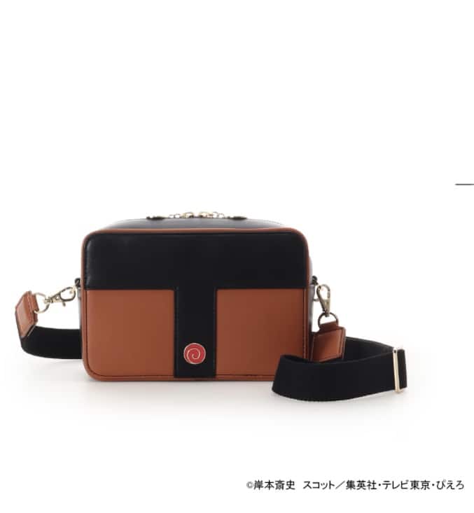 『NARUTO-ナルト- 疾風伝』コラボコレクション「うずまきナルト」 ショルダーバッグ【オレンジ】 オレンジ