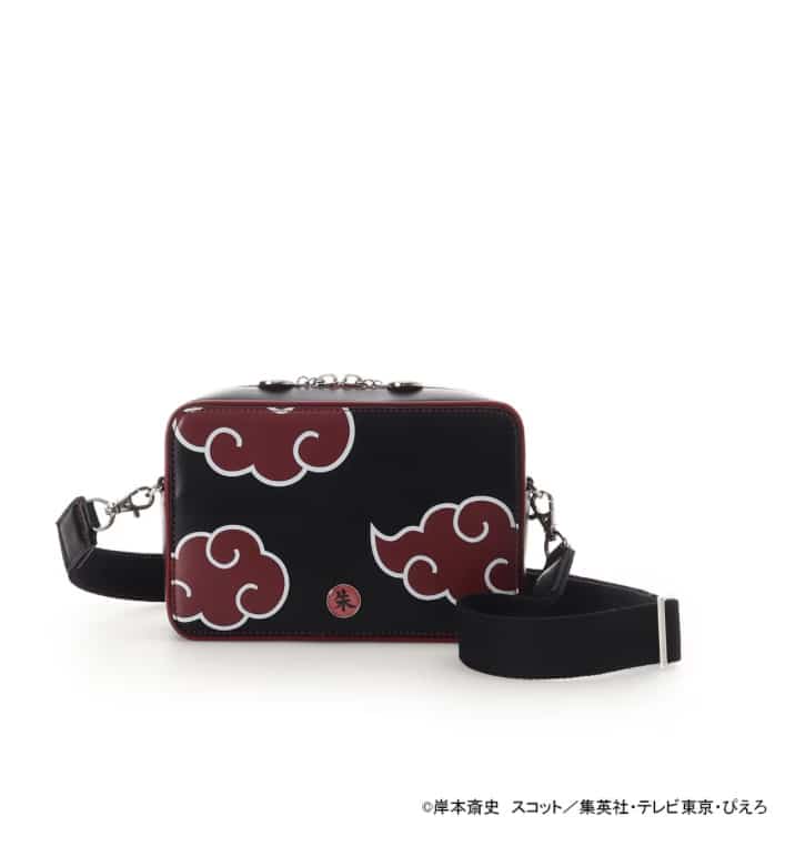 『NARUTO-ナルト- 疾風伝』コラボコレクション「うちはイタチ」 ショルダーバッグ【ブラック】 ブラック