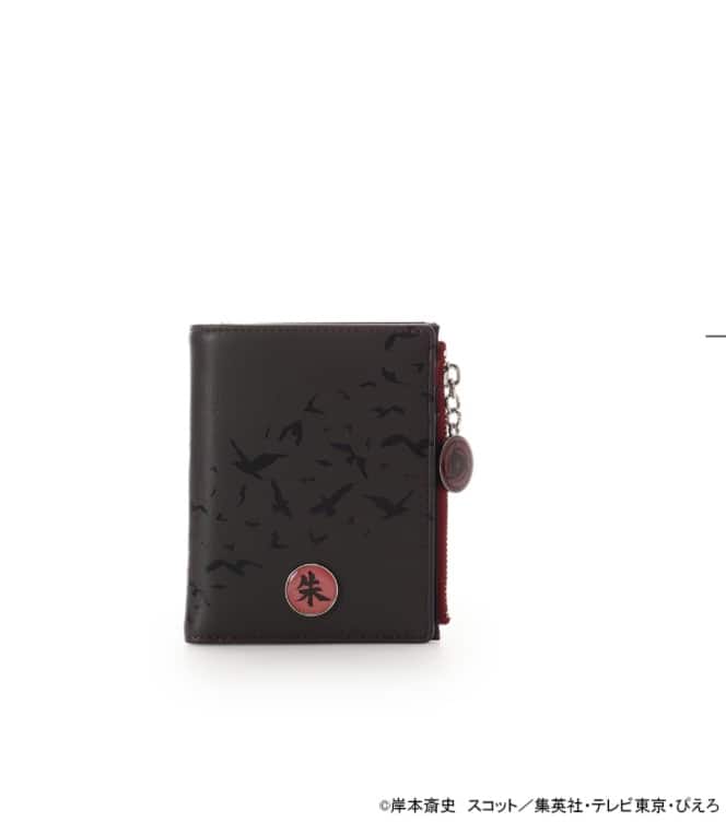 『NARUTO-ナルト- 疾風伝』コラボコレクション「うちはイタチ」折財布【ブラック】 ブラック