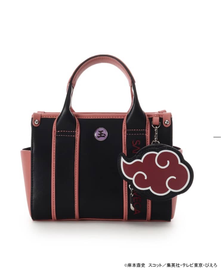 『NARUTO-ナルト- 疾風伝』コラボコレクション「サソリ」 ハンドバッグ【ブラック】 ブラック