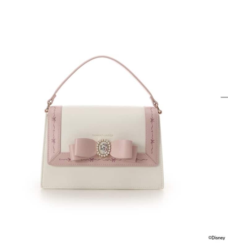 『おしゃれキャット』「マリー」コレクションショルダーバッグ【ホワイト】 ホワイト