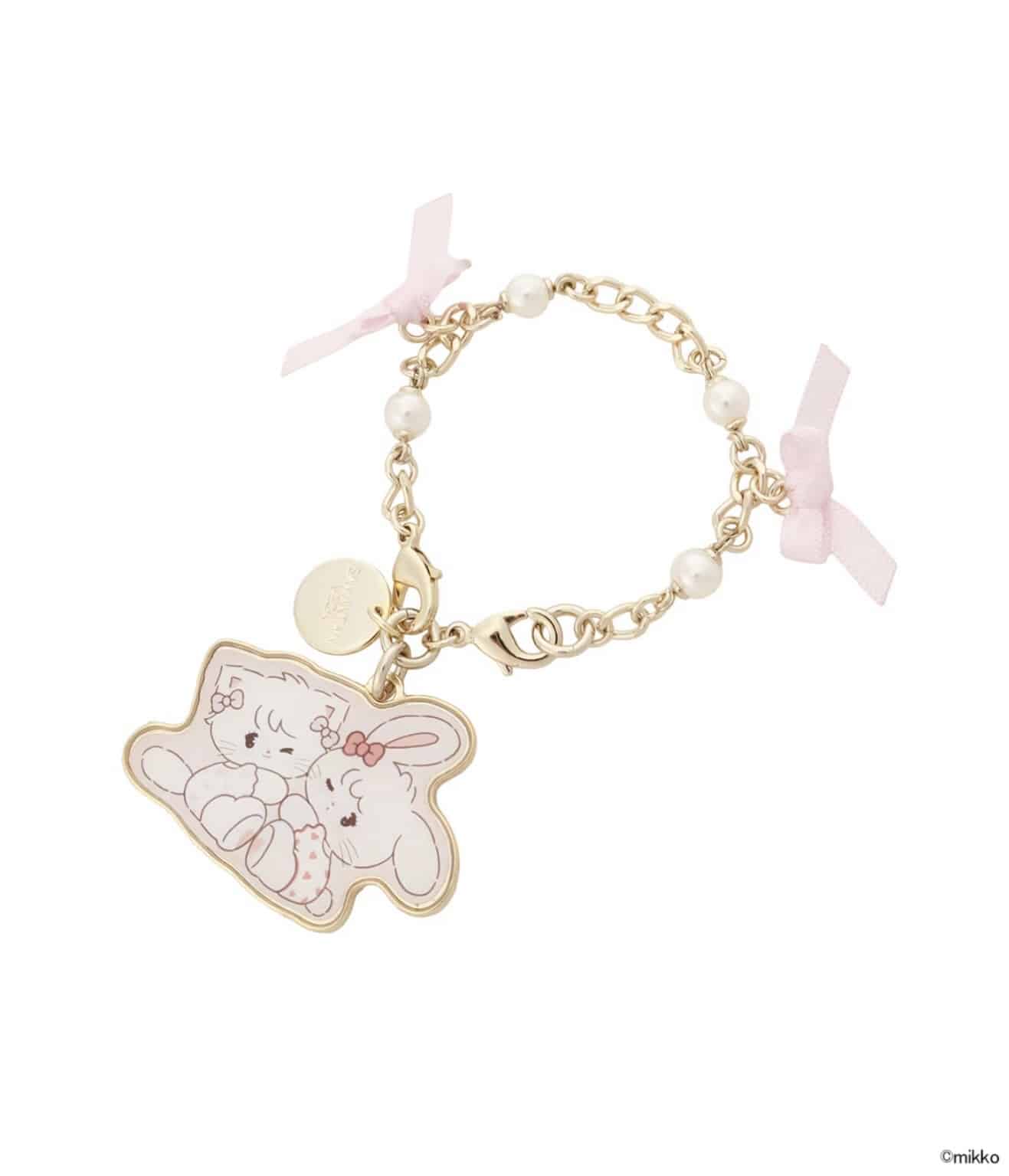 Lil ala mode×SAMANTHAVEGAコレクション バッグチャーム ゴールド