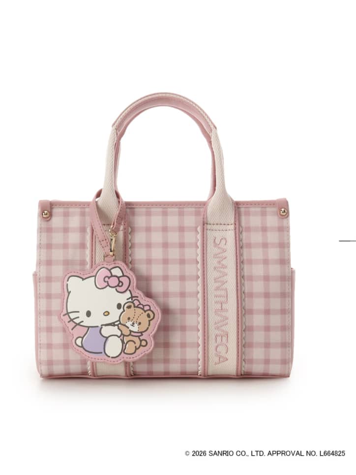「ハローキティ」コラボコレクション　ハンドバッグ ピンク