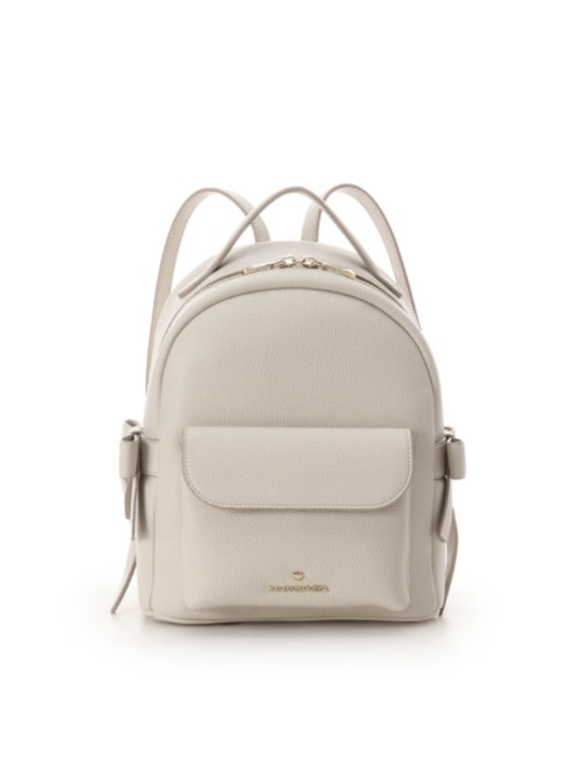 スクエアリボンリュック【オフホワイト】