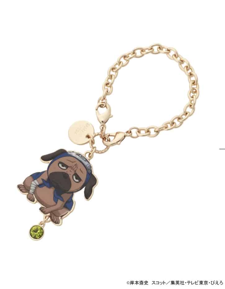 『NARUTO-ナルト- 疾風伝』コラボコレクション「パックン」 ２WAYチャーム【ゴールド】