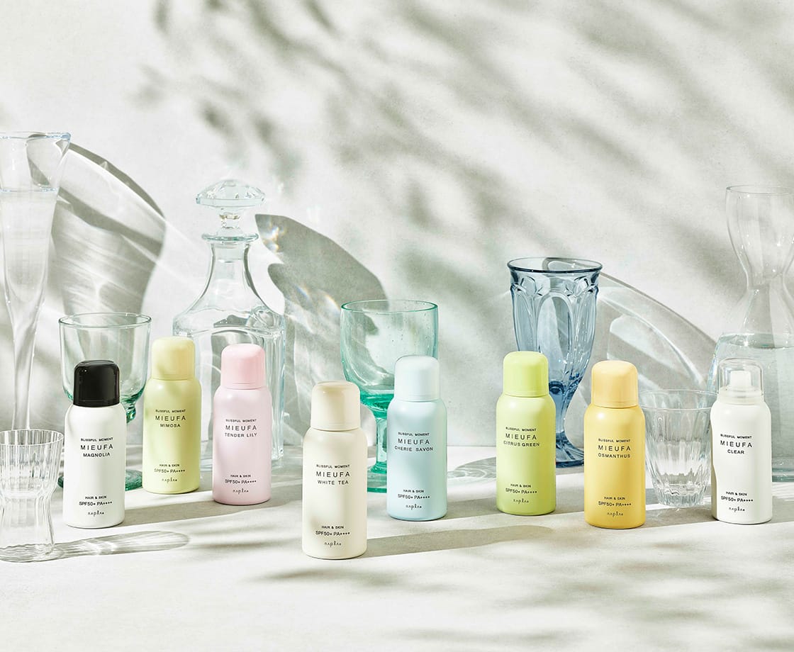 MIEUFA(ミーファ)  フレグランスUVスプレー【ホワイトティー】