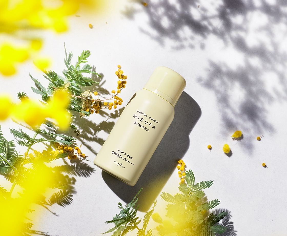 MIEUFA(ミーファ)  フレグランスUVスプレー【ミモザ】