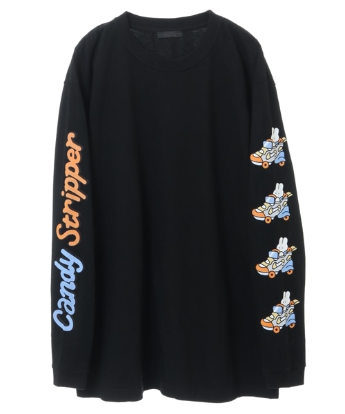 SNEAKERS CAR L/S TEE BLACK 2