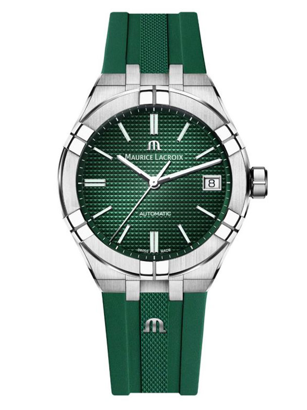 【モーリスラクロア国内正規品】アイコン オートマティック AI6007-SS000-630-5 GREEN 39mm
