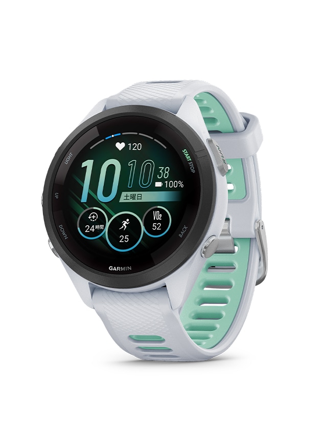 【ガーミン国内正規品】Forerunner 265S White 010-02810-44 WHITE 41.7 x 41.7 x 12.9 mm