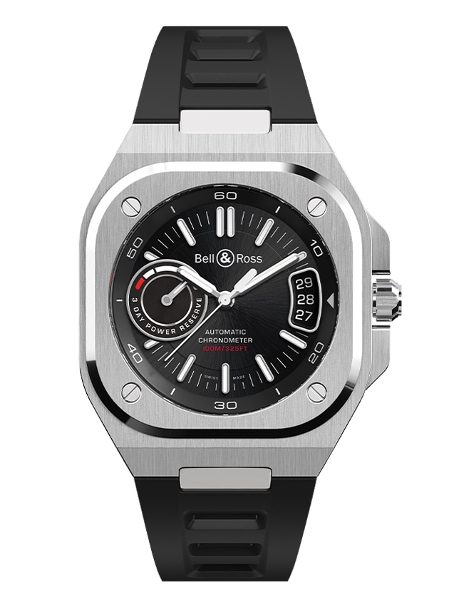 【ベル＆ロス国内正規品】Instruments BR05 X5 BLACK BRX5R-BL-ST/SRB BLACK 41mm