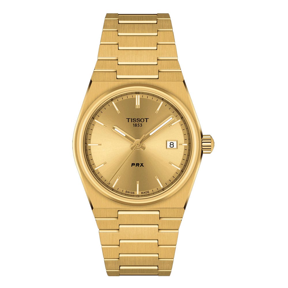 【ティソ国内正規品】TISSOT PRX T137.210.33.021.00 ゴールド 35mm