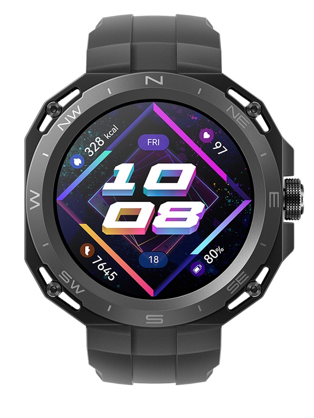 【ファーウェイ国内正規品】HUAWEI WATCH GT Cyber MIDNIGHTBLACK BLACK 47,4 mm × 44,4 mm × 10,2 mm