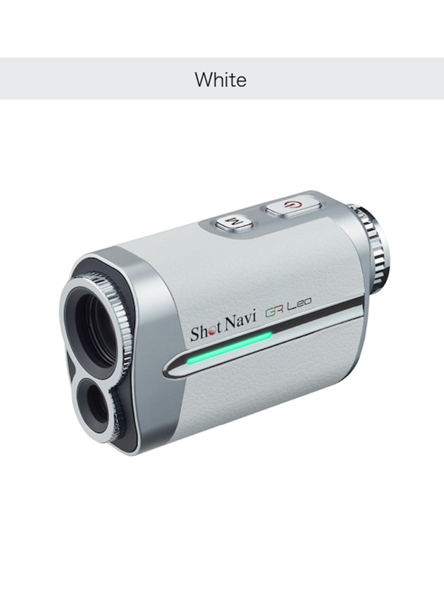 【ショットナビ国内正規品】Shot Navi Voice Laser GR Leo WHT
