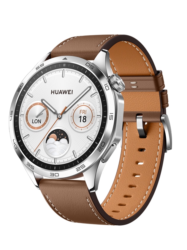 【ファーウェイ国内正規品】HUAWEI WATCH GT 4 46mm /ブラウン PNXB19-BRW