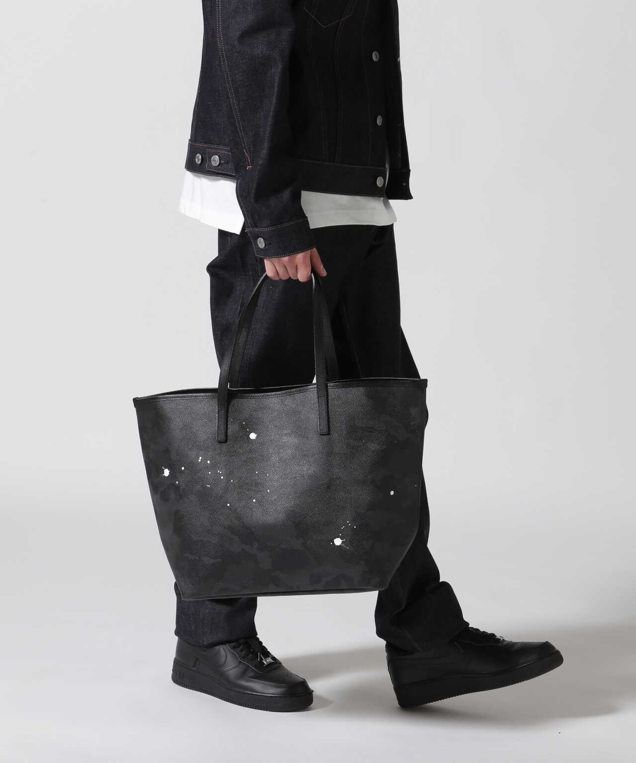 GENTIL BANDIT/ジャンティバンティ/トートバッグ MM CHARCOL FREE