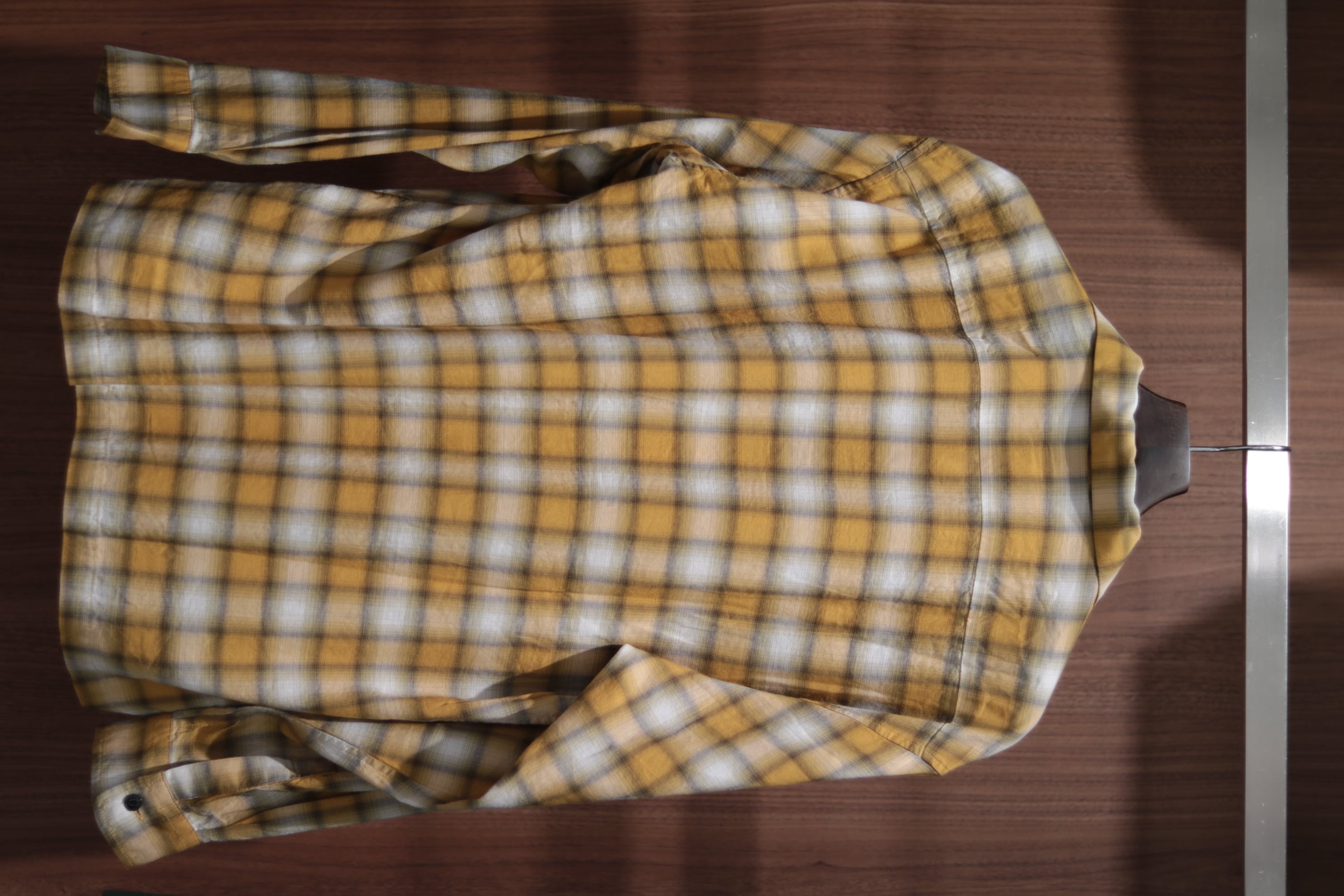 Schott OMBRE PLAID L/S SHIRT/オンブレ LS チェックシャツ