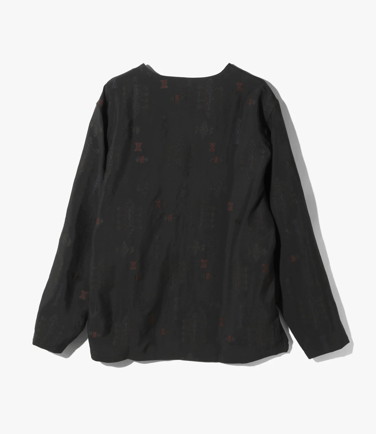 Needles/ニードルズ/V NECK SHIRT - R/PE/N ETHNIC CUT JQ.