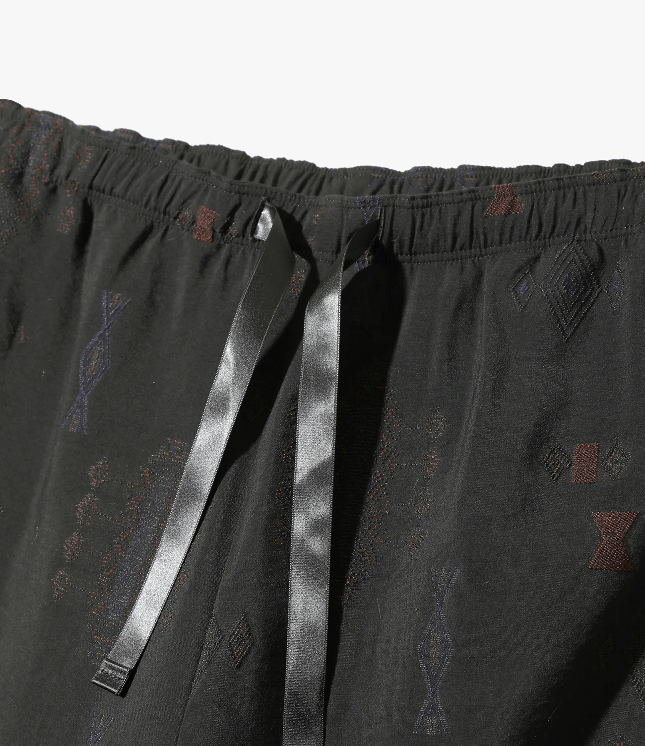 Needles/ニードルズ/STRING EASY PANT - R/PE/N ETHNIC CUT JQ.(S B-BLACK)｜ B ...