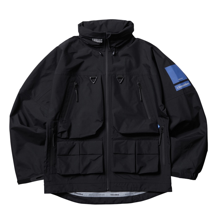 LIBERAIDERS/リべレイダーズ/ALL CONDITIONS 3LAYER JACKET(M BLACK