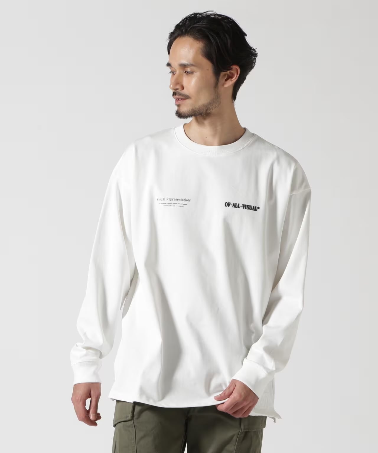 A4A/エーフォーエー/PRONOIA L/S TEE White F