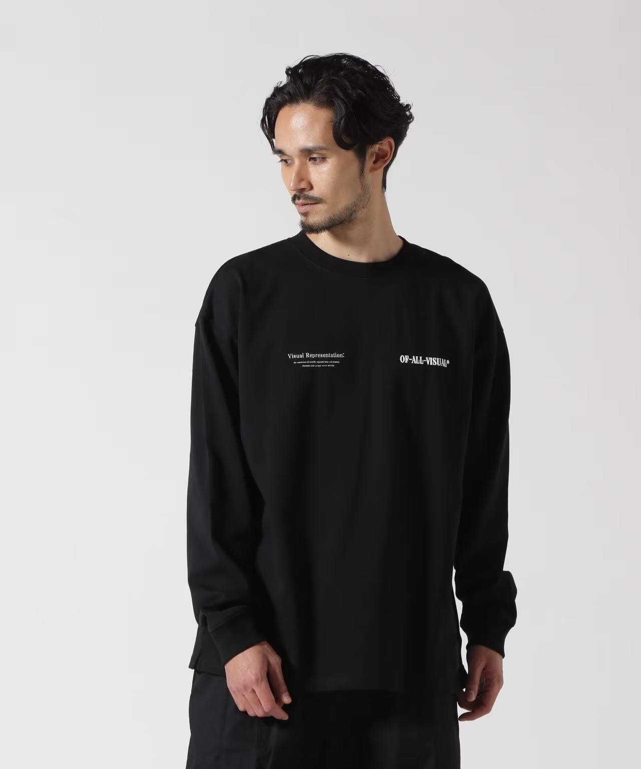 A4A/エーフォーエー/PRONOIA L/S TEE Black F