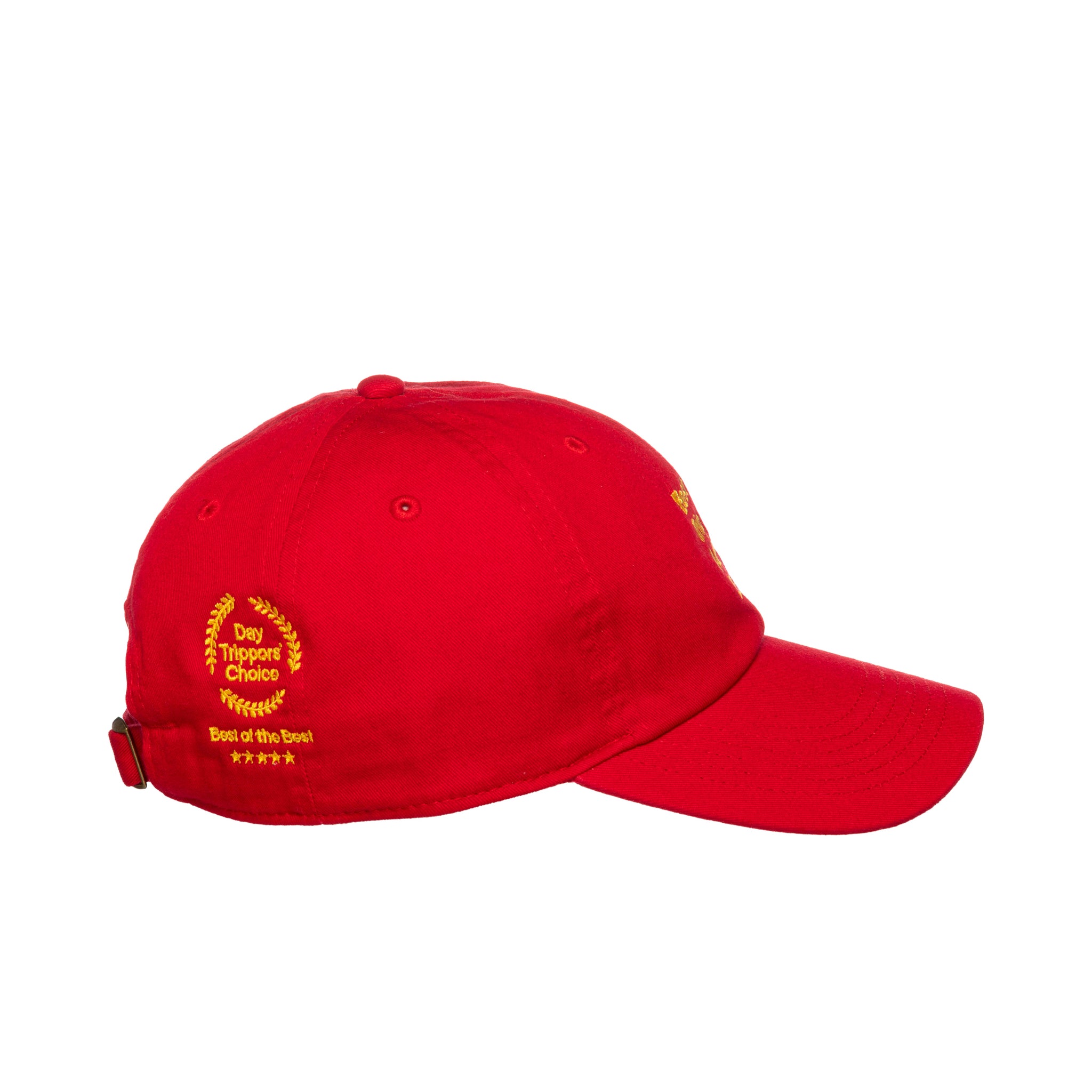 loosejoints/ルーズジョインツ/GHOST WRITERS - 'BEST TRIP' BASEBALL CAP RED FREE