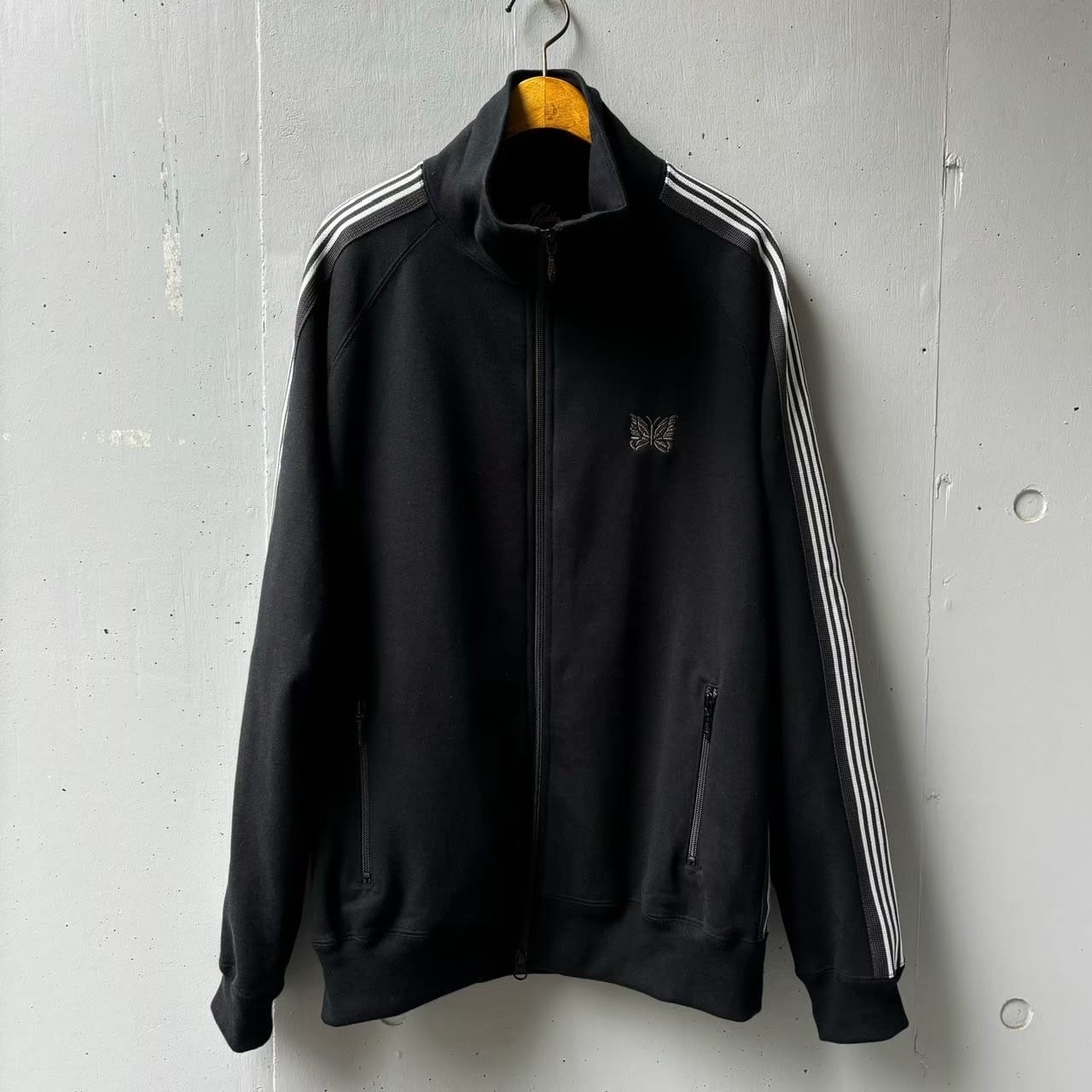 Needles/ニードルズ/【B'2nd EXCLUSIVE】Track Jacket - Cotton Jersey BLACK S