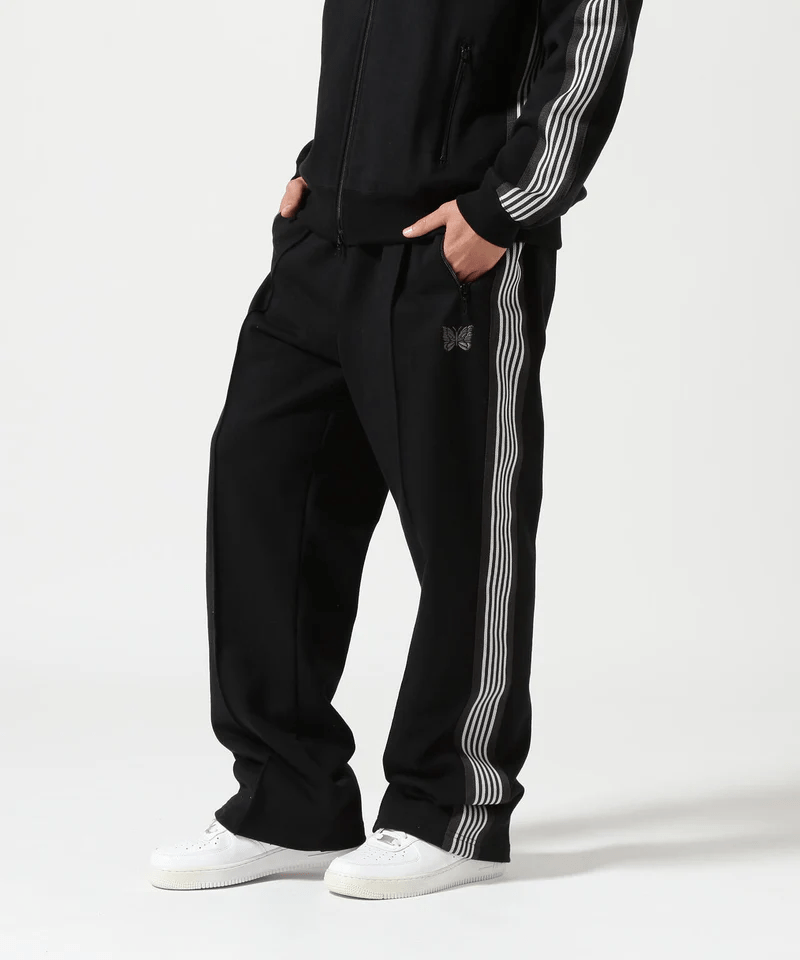 Needles/ニードルズ/【B'2nd EXCLUSIVE】Track Pant - Cotton Jersey BLACK XS