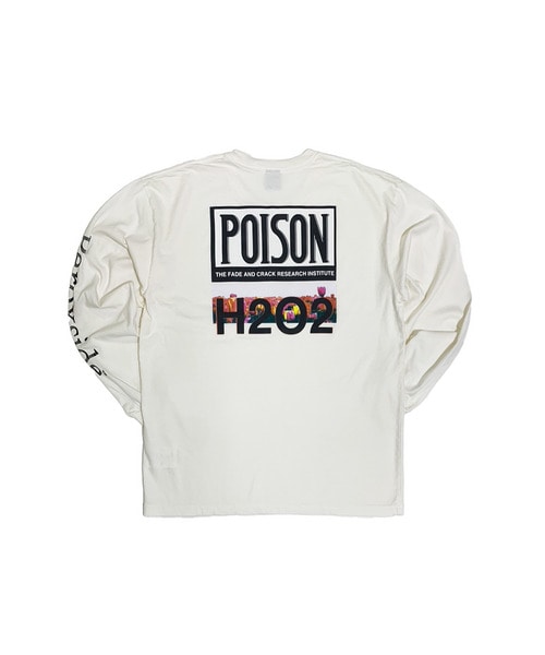 Peroxside/ペルオキシド/H2O2 LONG SLEEVE TEE WHITE 1