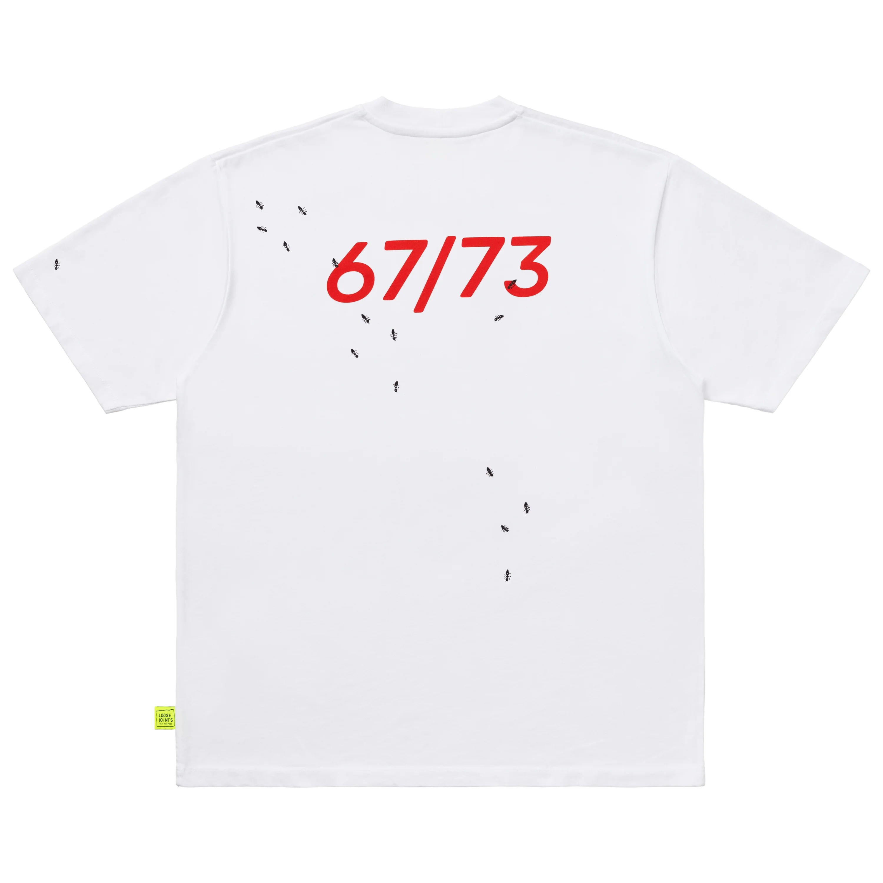 loosejoints/ルーズジョインツ/ORIGATO PLASTICO (HAJIME TACHIBANA ＋ MATERIAL) - 'MONACO-VOGUE' S/S TEE WHITE S