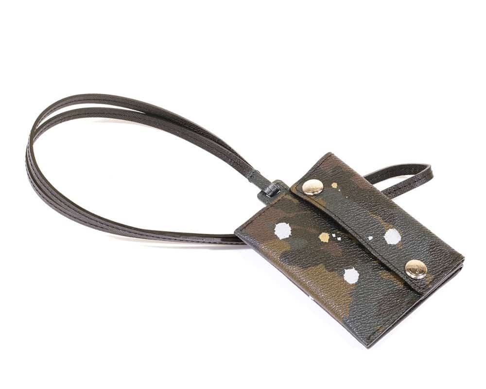 GENTIL BANDIT/ジャンティバンティ/ネックスマートウォレット カーキカモ F