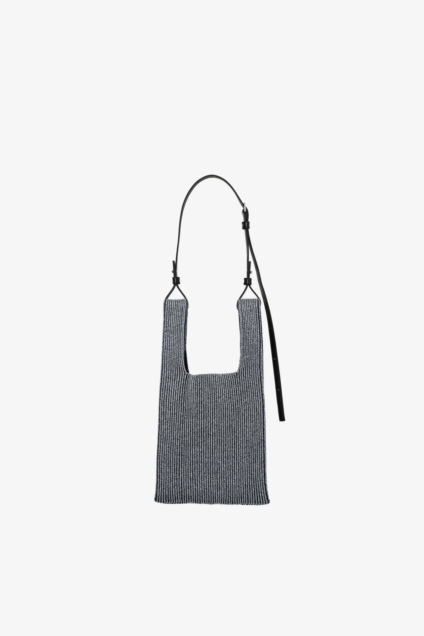 LASTFLAME／ラストフレーム/KASANE MARKET BAG SMALL / DARK SILVER × BLACK DARK SILVER × BLACK F