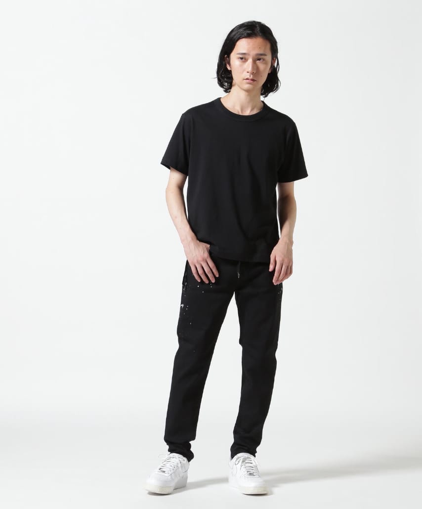 SURT/サート/BLACK ペンキデニム BLACK XS