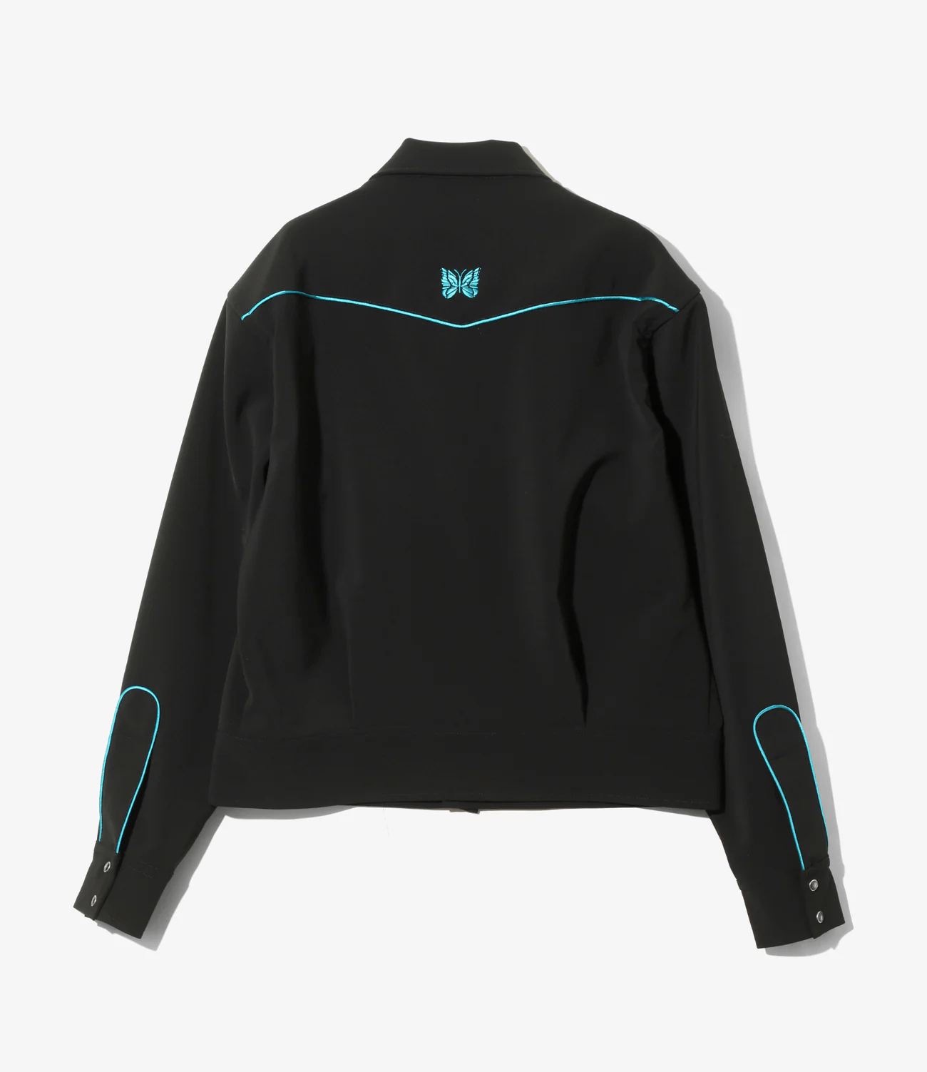 Needles/ニードルズ/PIPING COWBOY JKT-POLY DOUBLE CLOTH C-black S