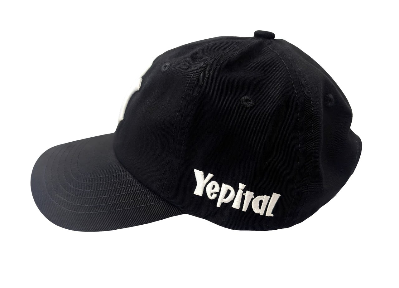 YEPITAL/イェピタル/ YP CAP BLACK×WHITE F