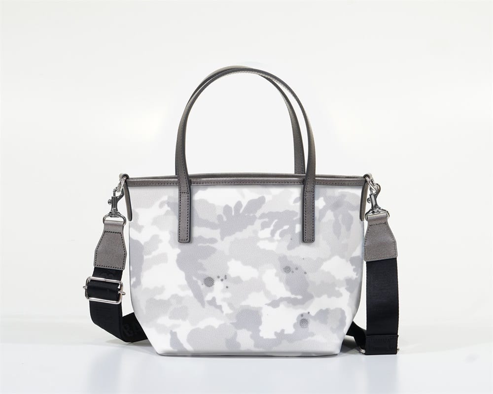 GENTIL BANDIT/ジャンティバンティ/14th Anniv. Ltd トートバッグPM ホワイトカモ×ガンメタル（ガンメタリーフ） F