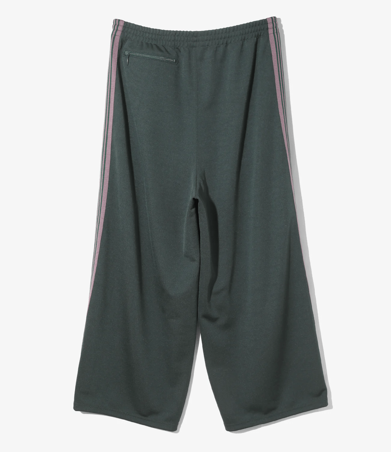 XS 新品 NEEDLES Track Pant - Poly Jq グリーン 中古・古着通販】Needles (ニードルス) 総柄トラックパンツ/ポリ