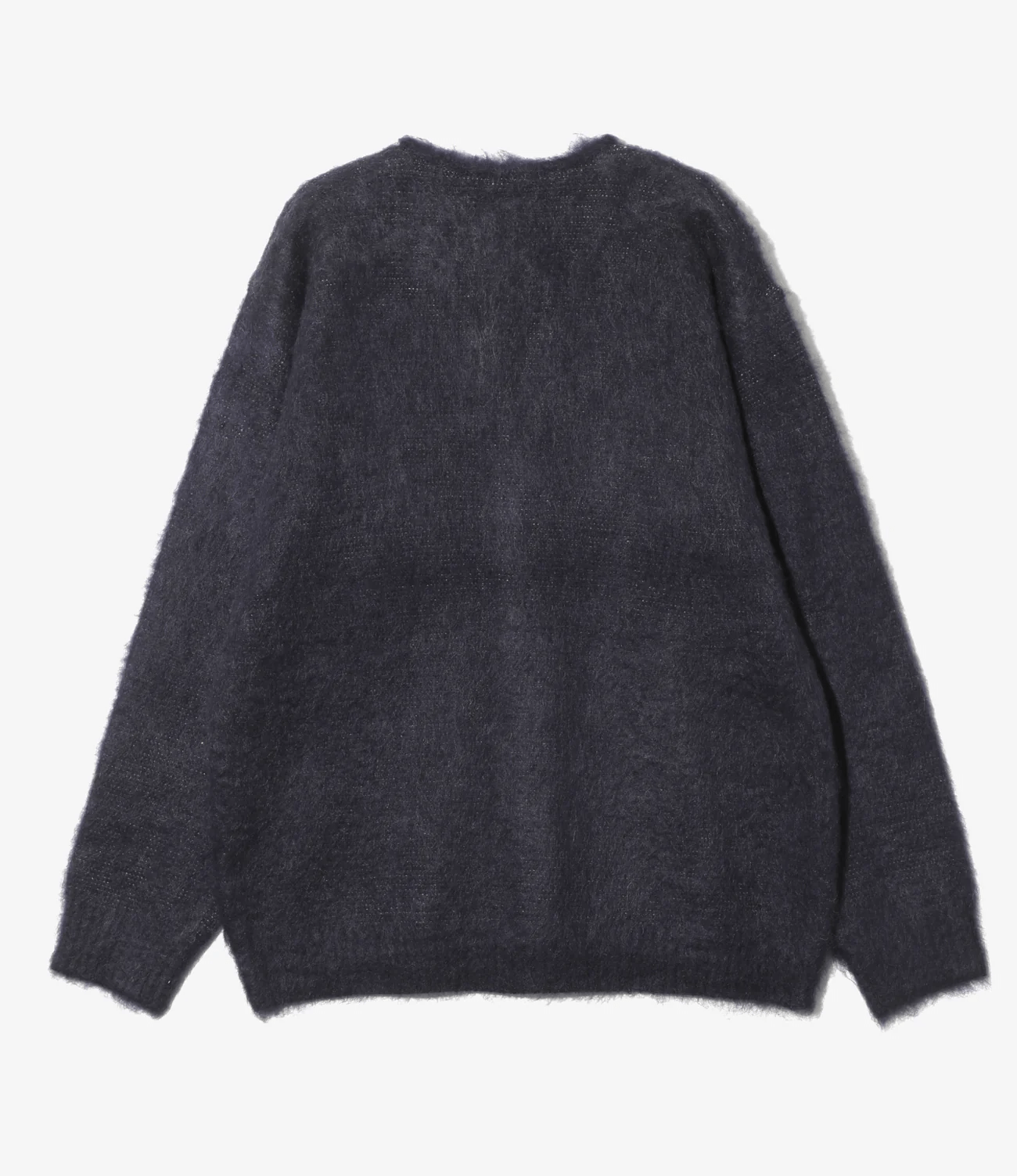 Needles/ニードルズ/MOHAIR CARDIGAN - EMBLEM navy M