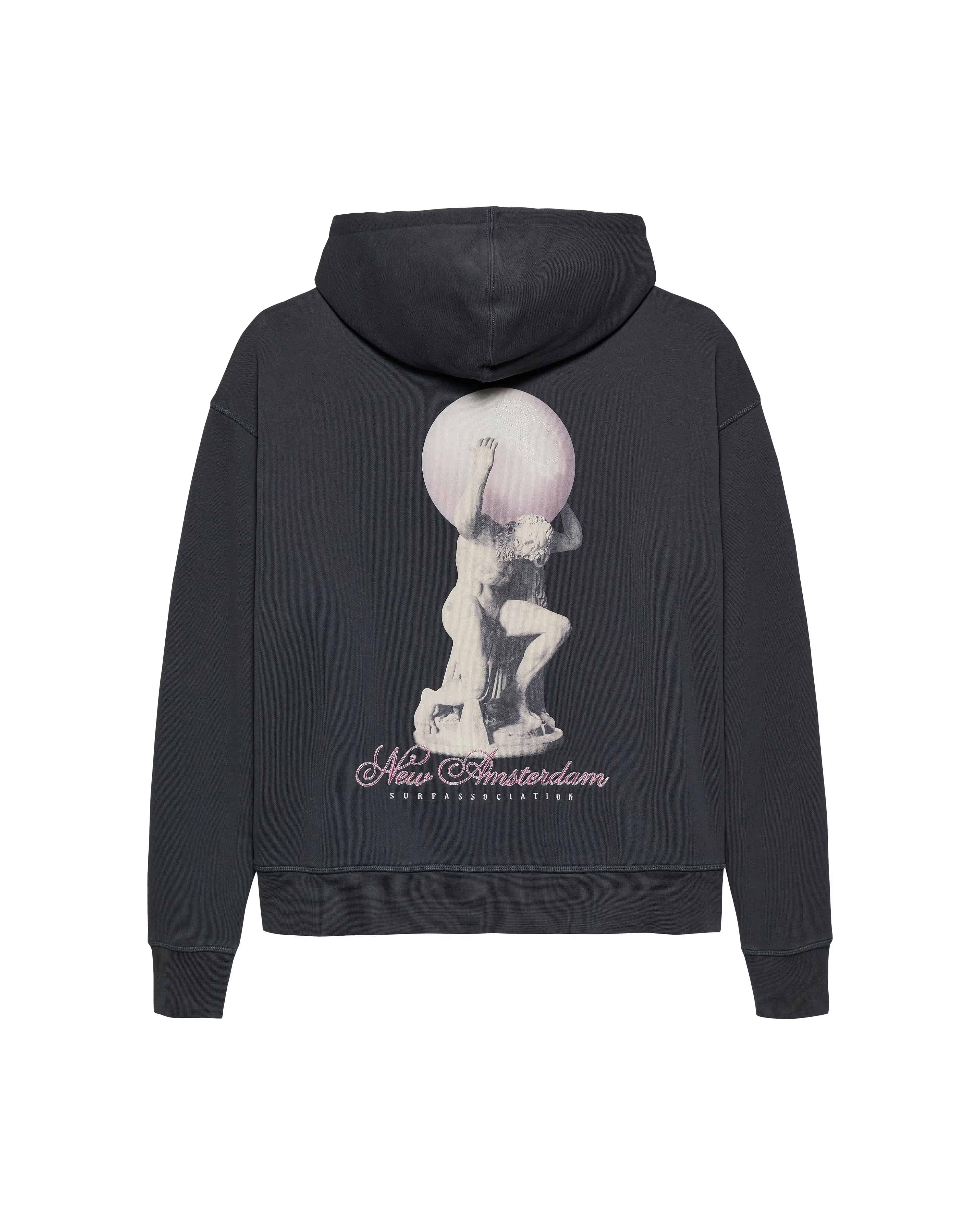 NewAmsterdam/ニューアムステルダム/ATLAS HOODIE BLACK BLACK S