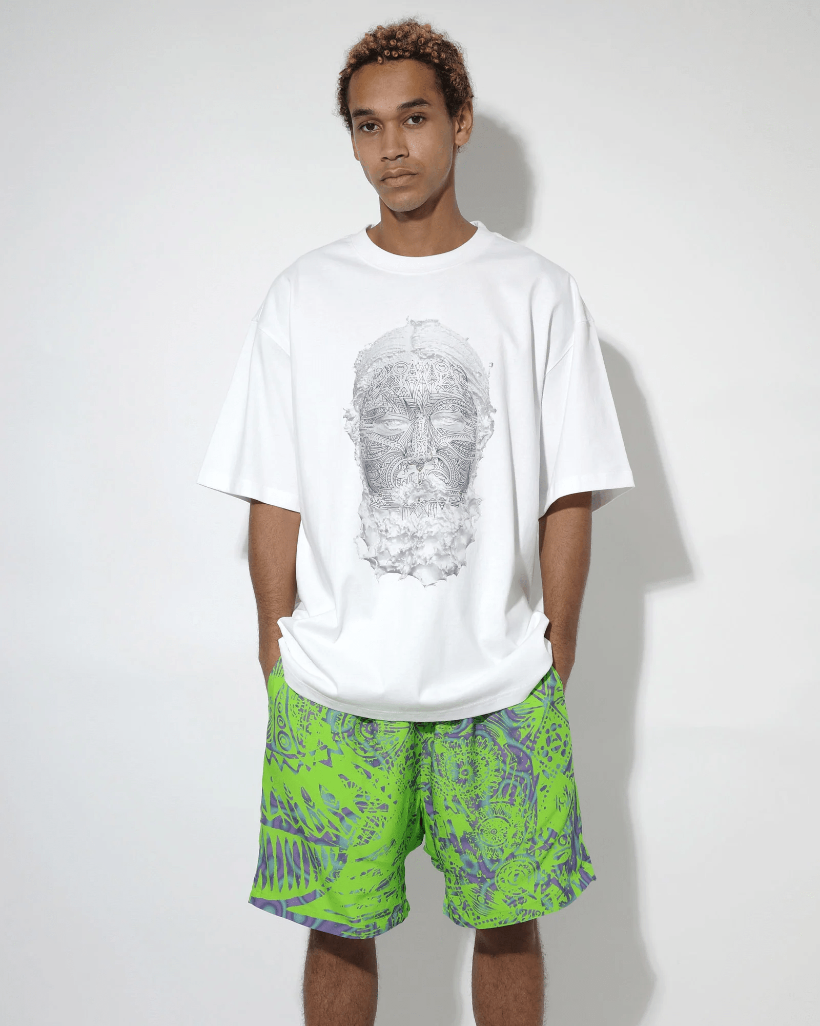 NISHIMOTO IS THE MOUTH/ニシモトイズザマウス/S/S TEE NIM-T51 WHITE M