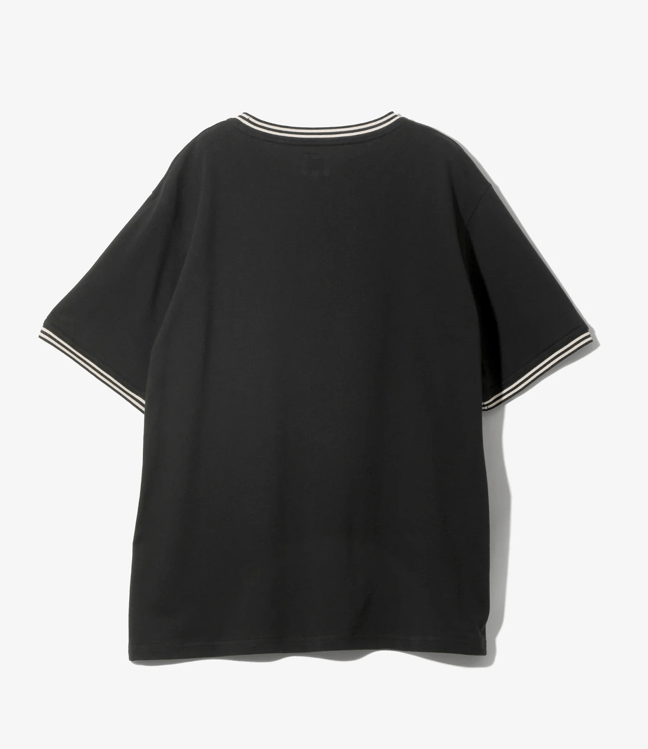 Needles/ニードルズ/RINGER TEE - COTTON PIQUE BLACK S