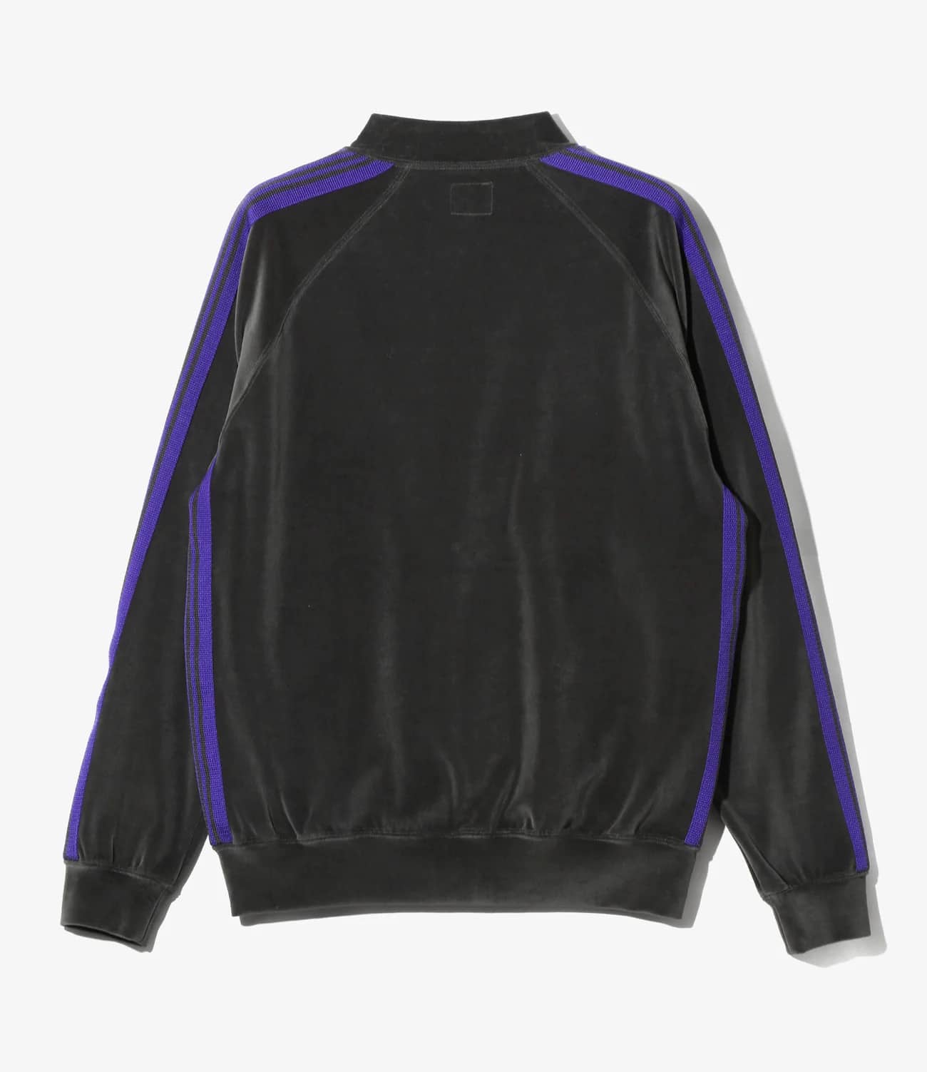 NEEDLES/ニードルズ/RIB COLLAR TRACK JACKET - C/PE VELOUR C-Charcoal S