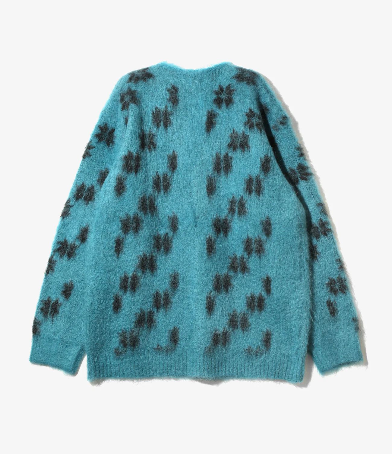 NEEDLES/ニードルズ/MOHAIR CARDIGAN - SNOWFLAKE Blue S