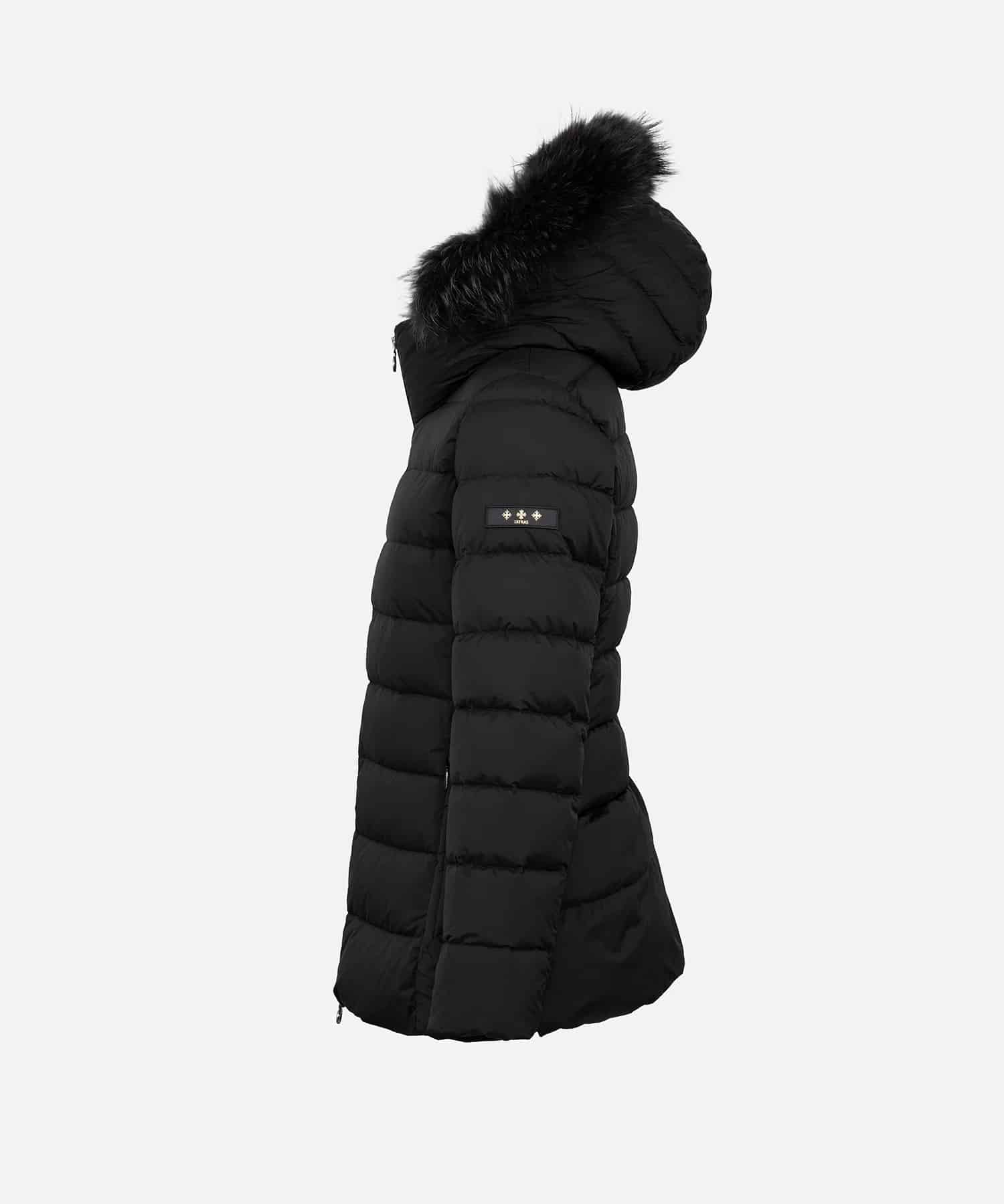 TATRAS タトラス ダウンジャケット PELEO ペレオ 2way S 黒 TATRAS/タトラス/OLSAVA レディースダウンジャケット(1(S相当) BLACK