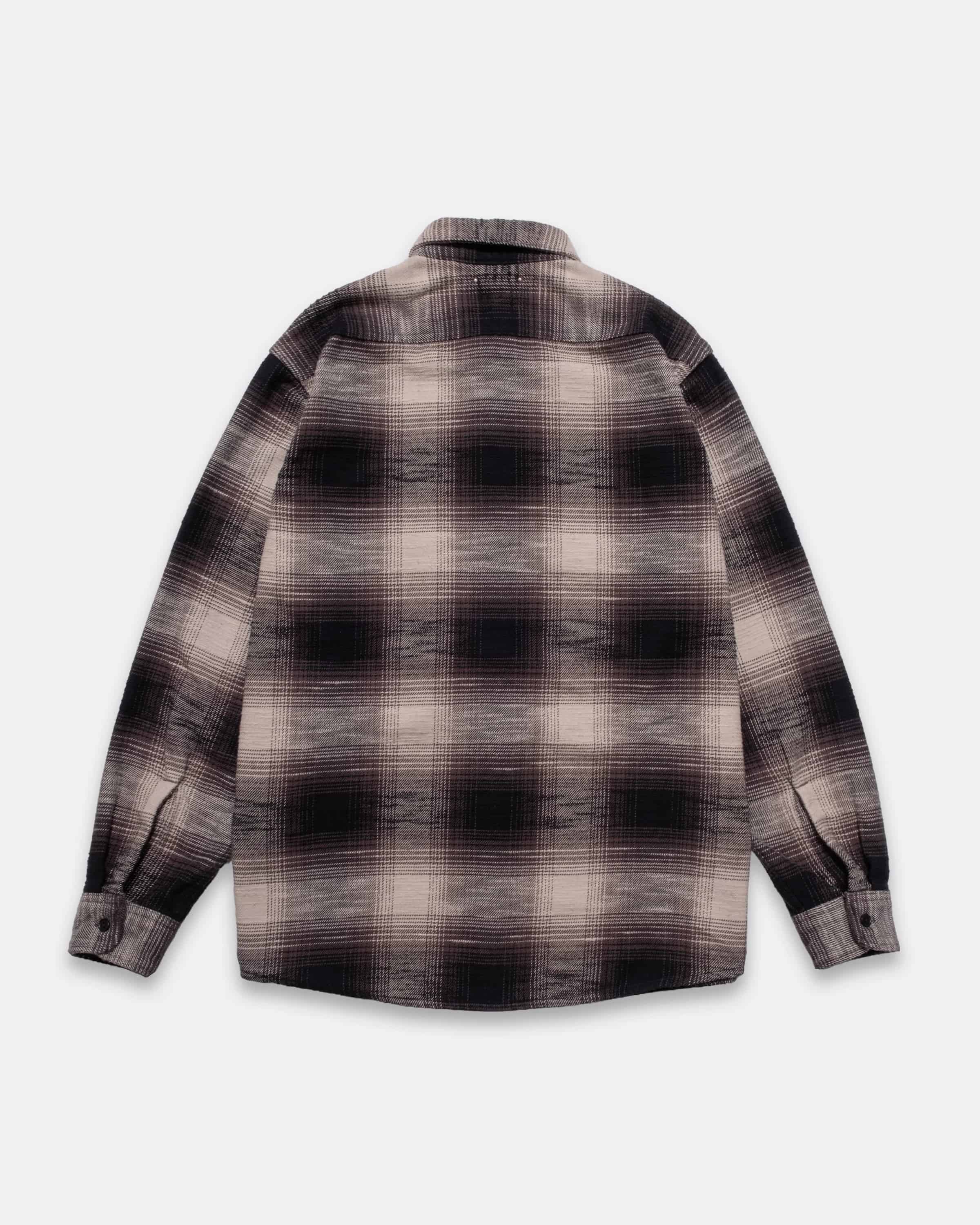 MINEDENIM/マインデニム/Heavy Cotton Flannel Ombre Work Shirt BLT 1