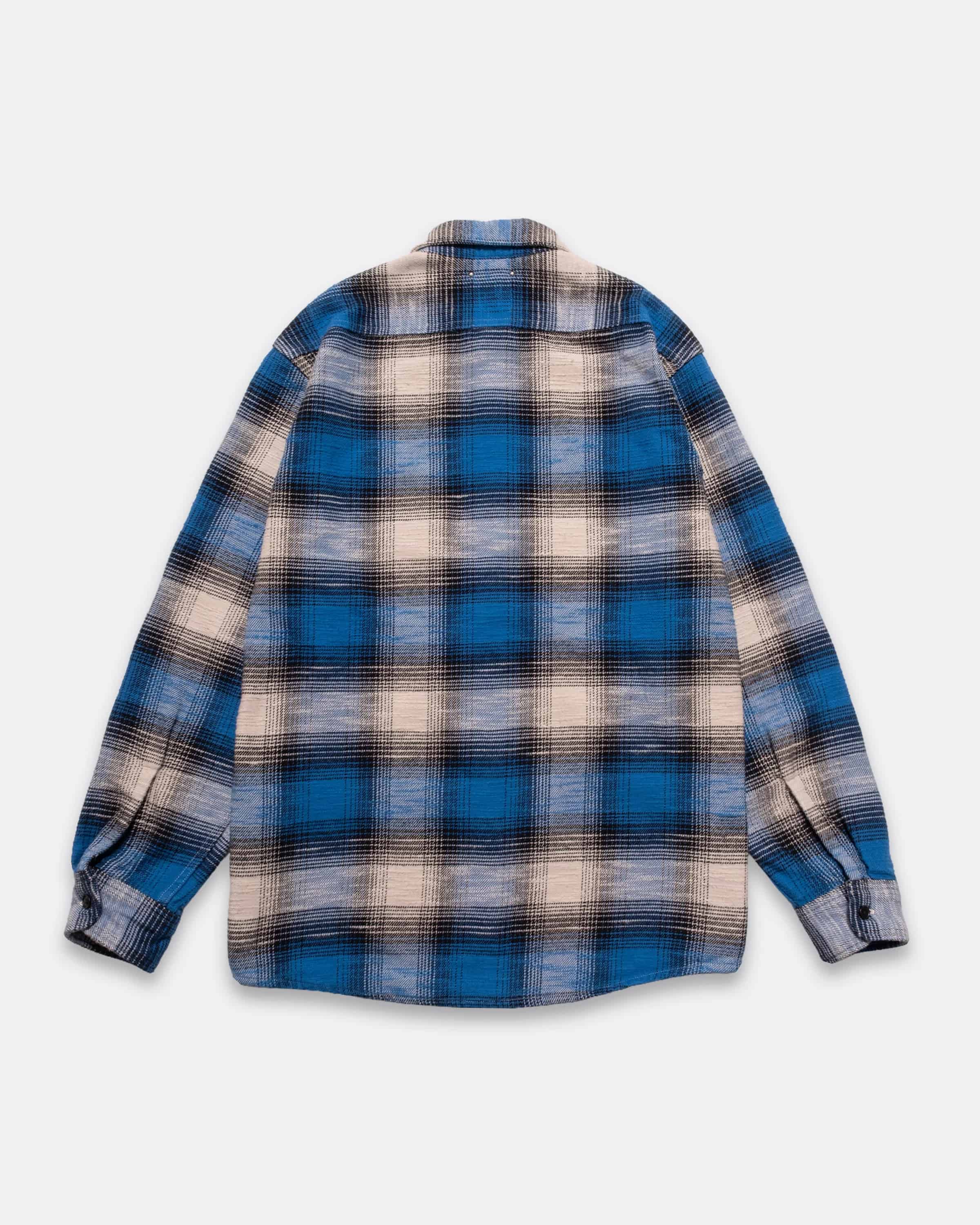 MINEDENIM/マインデニム/Heavy Cotton Flannel Ombre Work Shirt BPT 1
