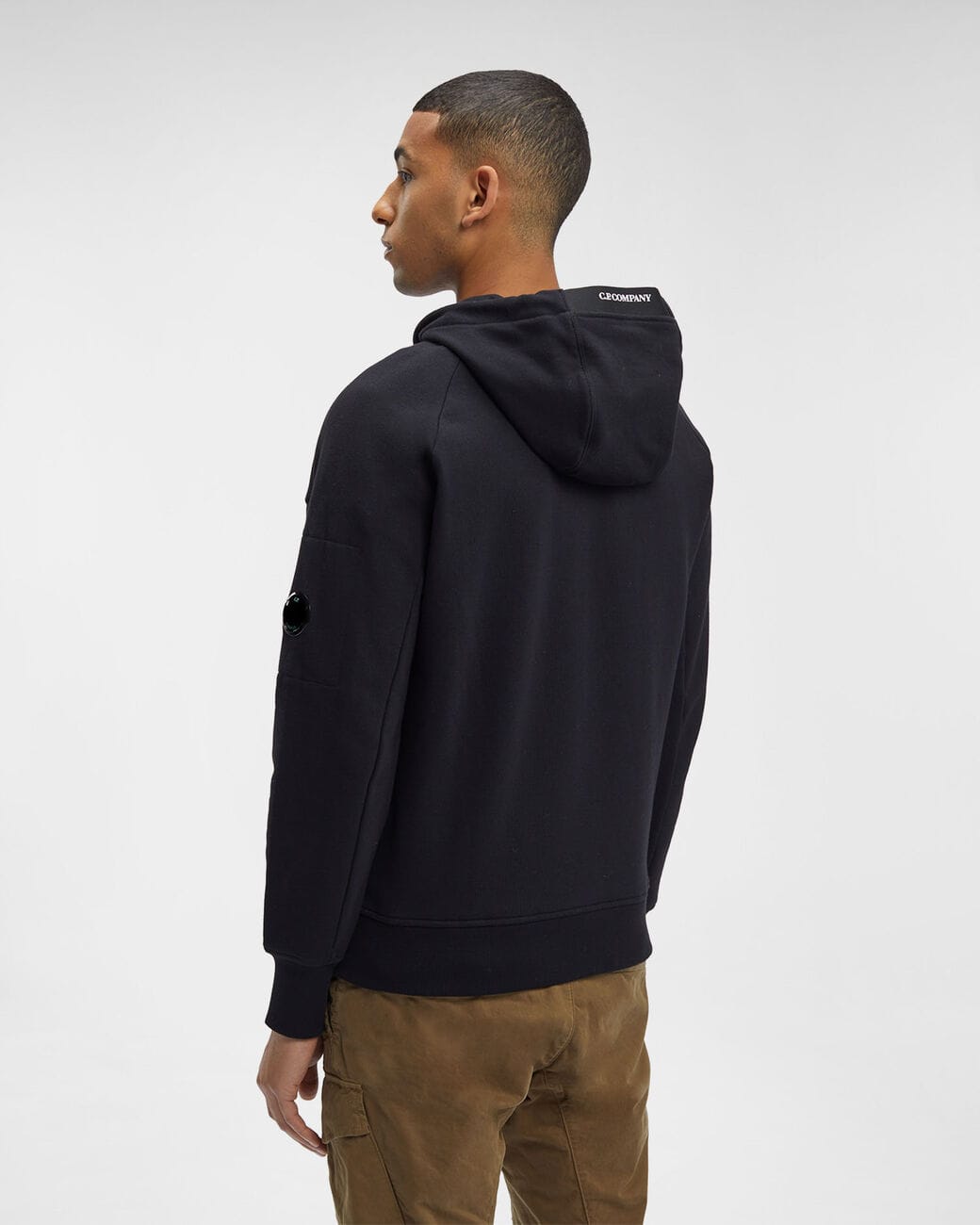 C.P. COMPANY 19AW P/O Sherpa Hoodie-Ch/L2casaのパーカー - パーカー